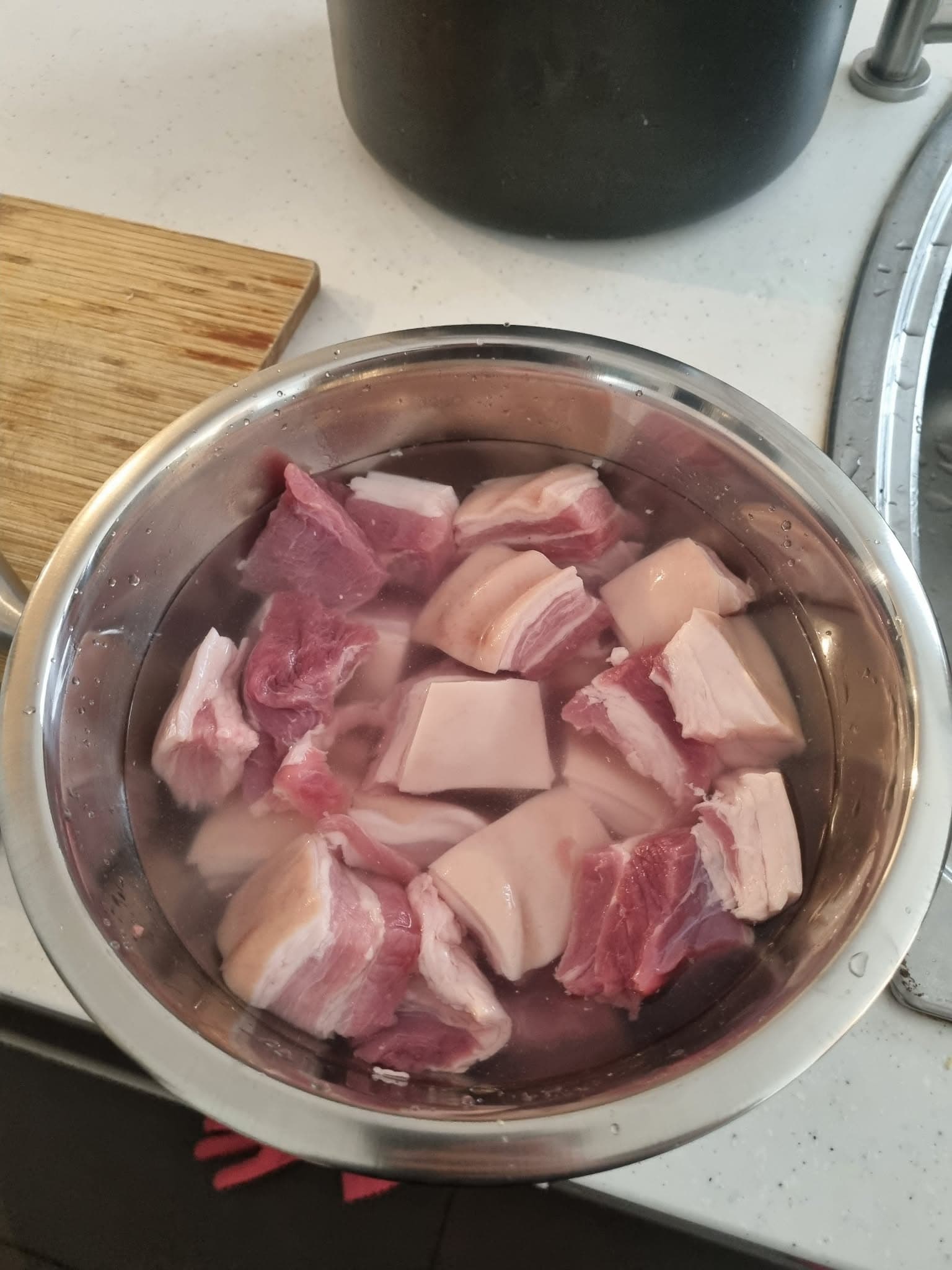 Hong shao rou brine photo