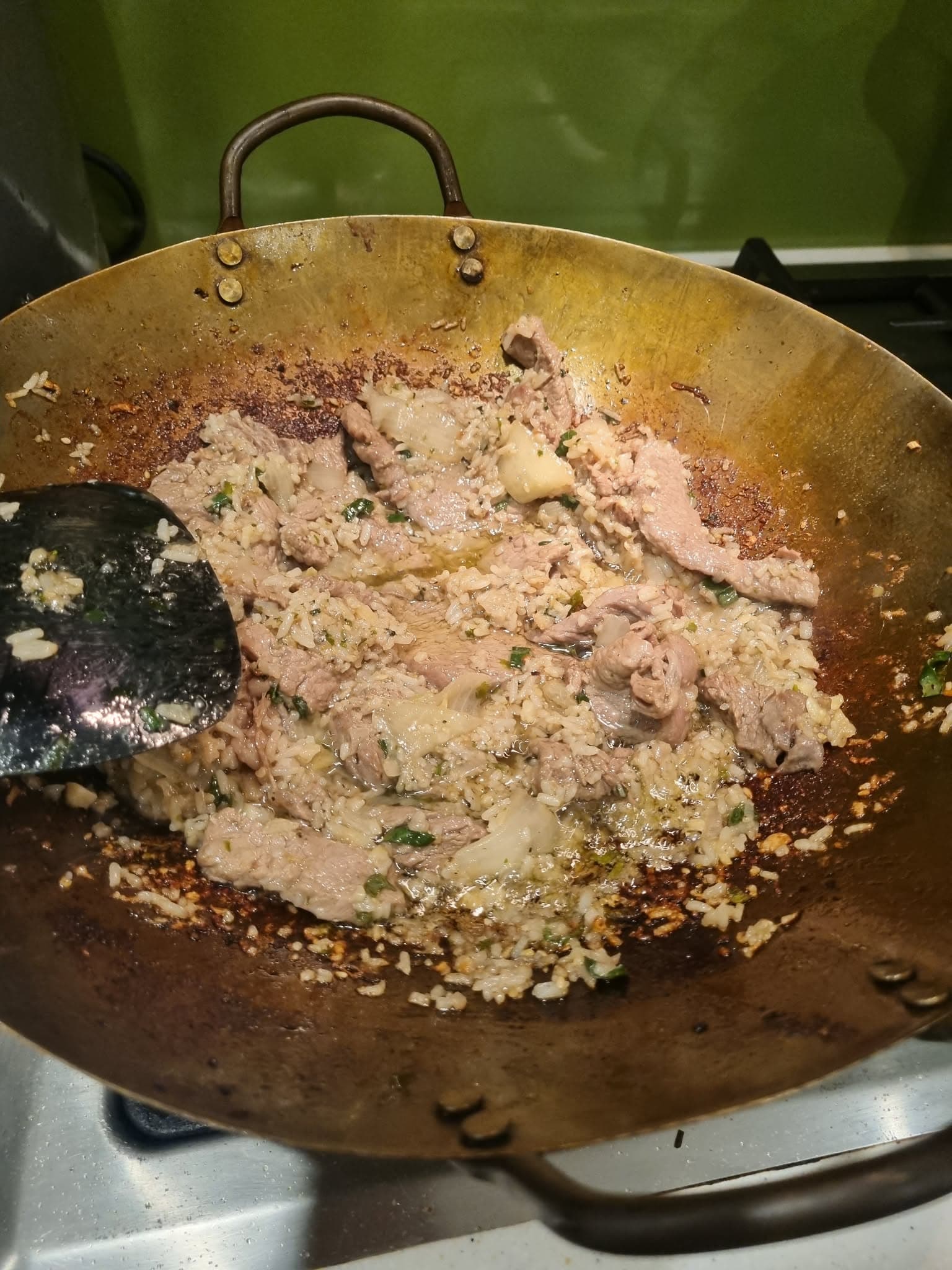 First actual cook wok photo