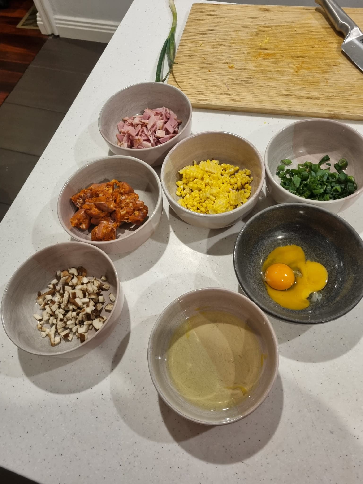 Third cook ingredient bowls